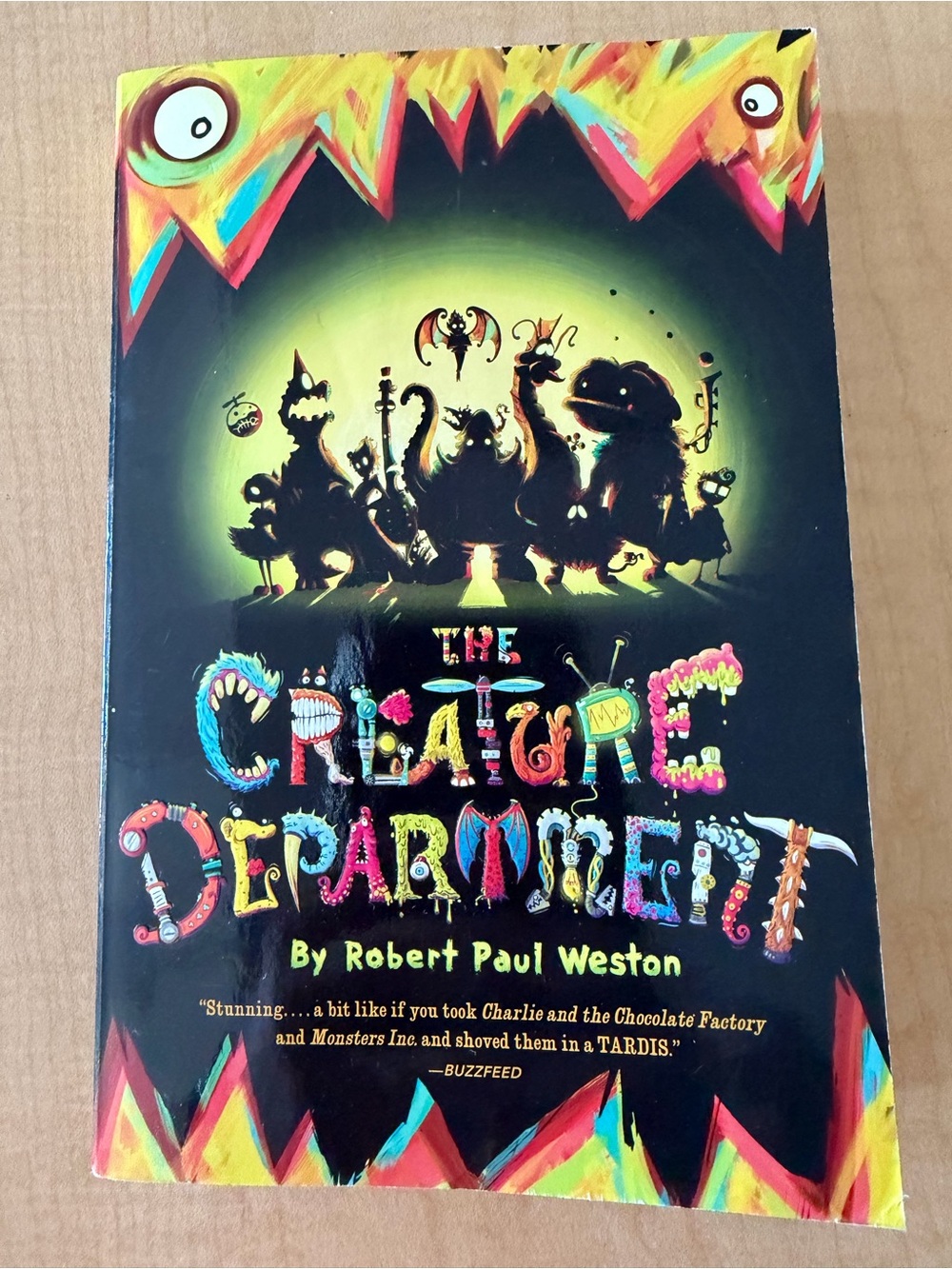 The Creature Department - Kids Chapter Book Ages 8-12 Years Monsters Halloween